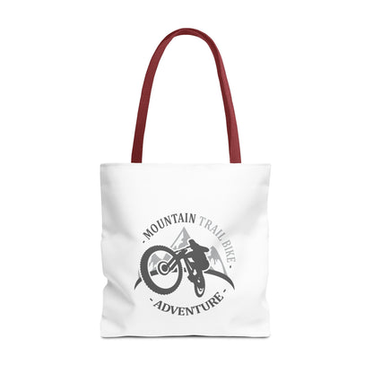 Mountain Bike Racing Tote Bag