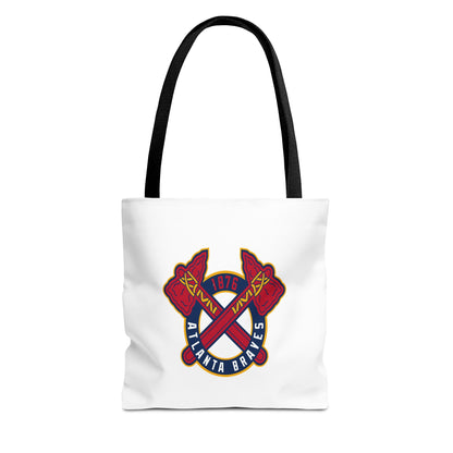 Atlanta Braves Logo Tote Bag