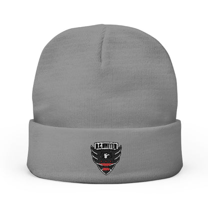 Embroidered DC United Knit Beanie