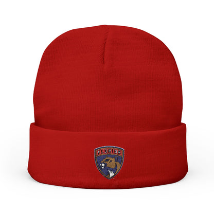 Embroidered Florida Panthers Knit Beanie