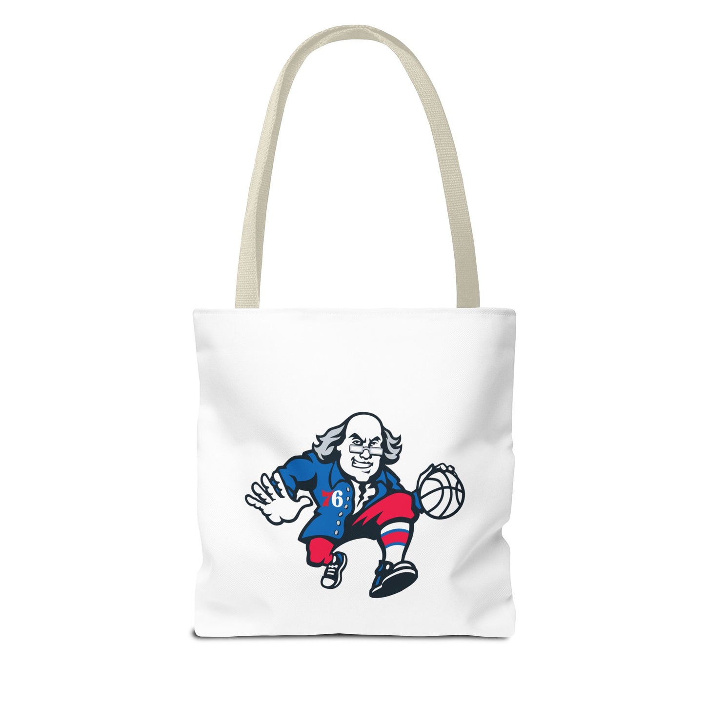Philadelphia 76ers Ben Franklin Tote Bag