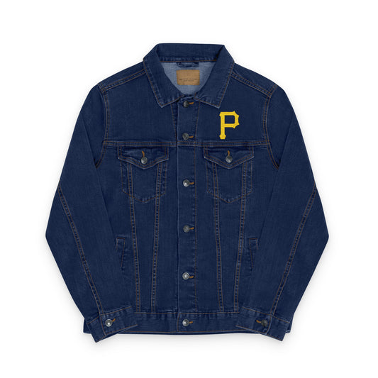Pittsburgh Pirates Embroidered Denim Jacket