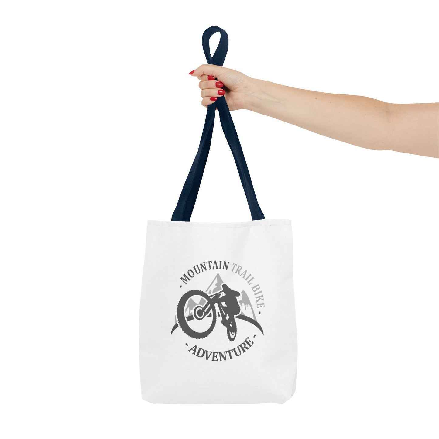 Mountain Bike Racing Tote Bag