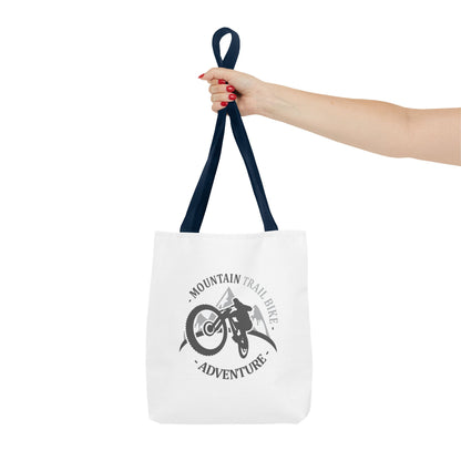 Mountain Bike Racing Tote Bag