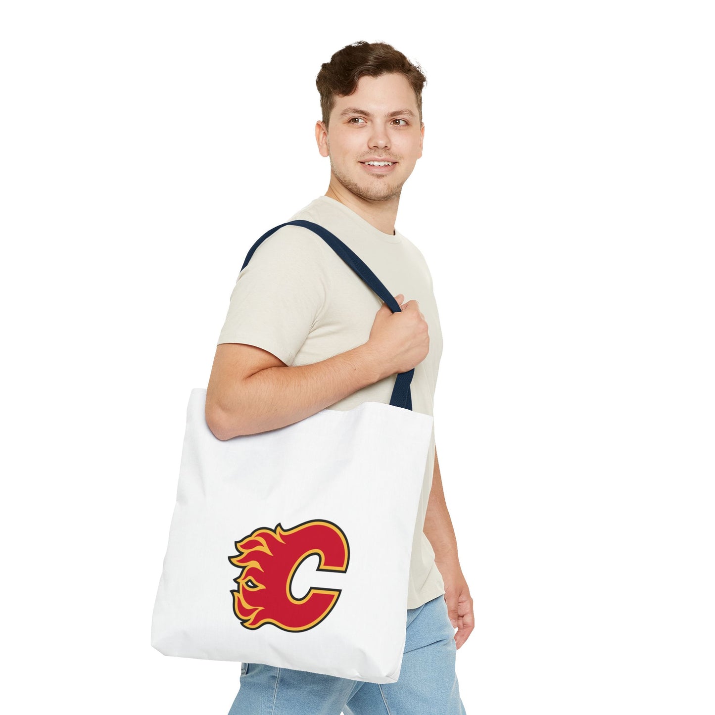 Calgary Flames Tote Bag