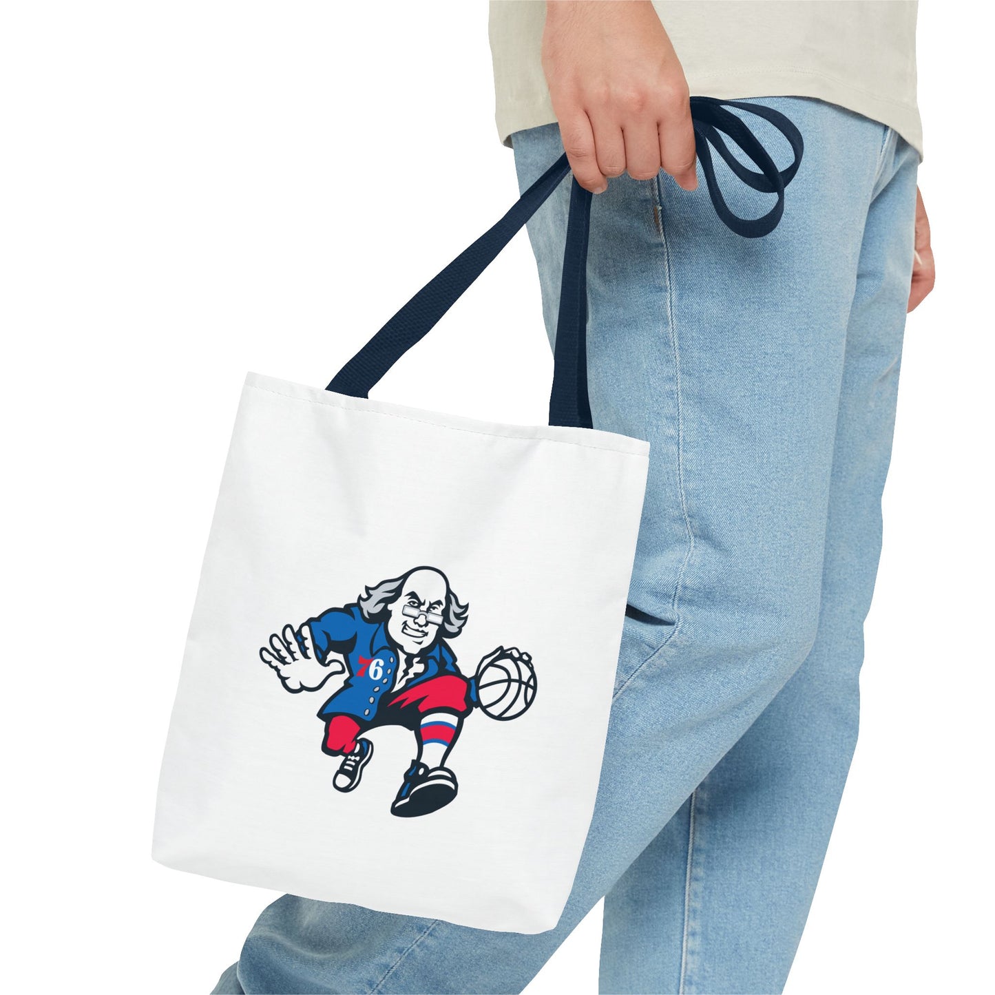 Philadelphia 76ers Ben Franklin Tote Bag