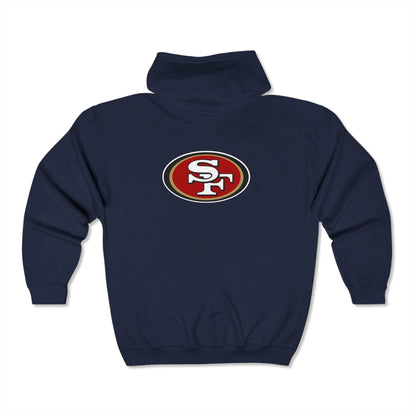 San Francisco 49ers Zip-Up Hoodie