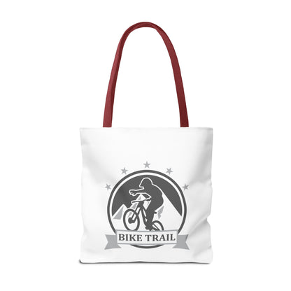 Bike Trail Logo Tote Bag