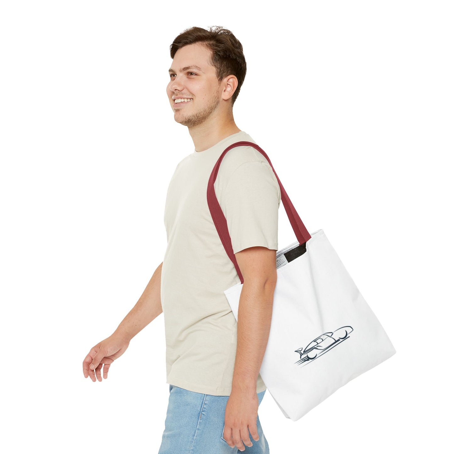 Race Car Tote Bag