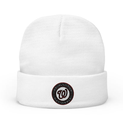 Embroidered Washington Nationals Knit Beanie