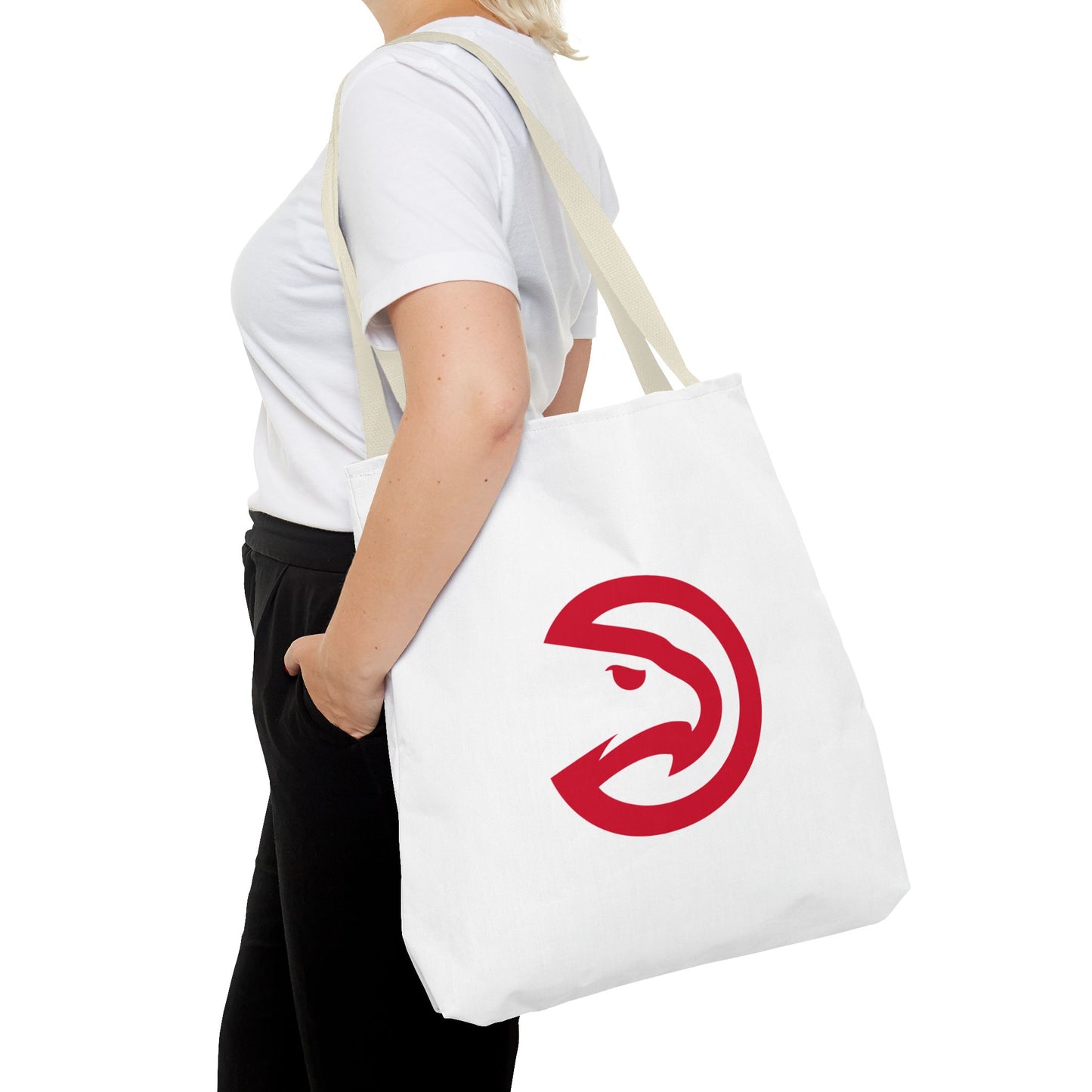 Atlanta Hawks Pacman Tote Bag