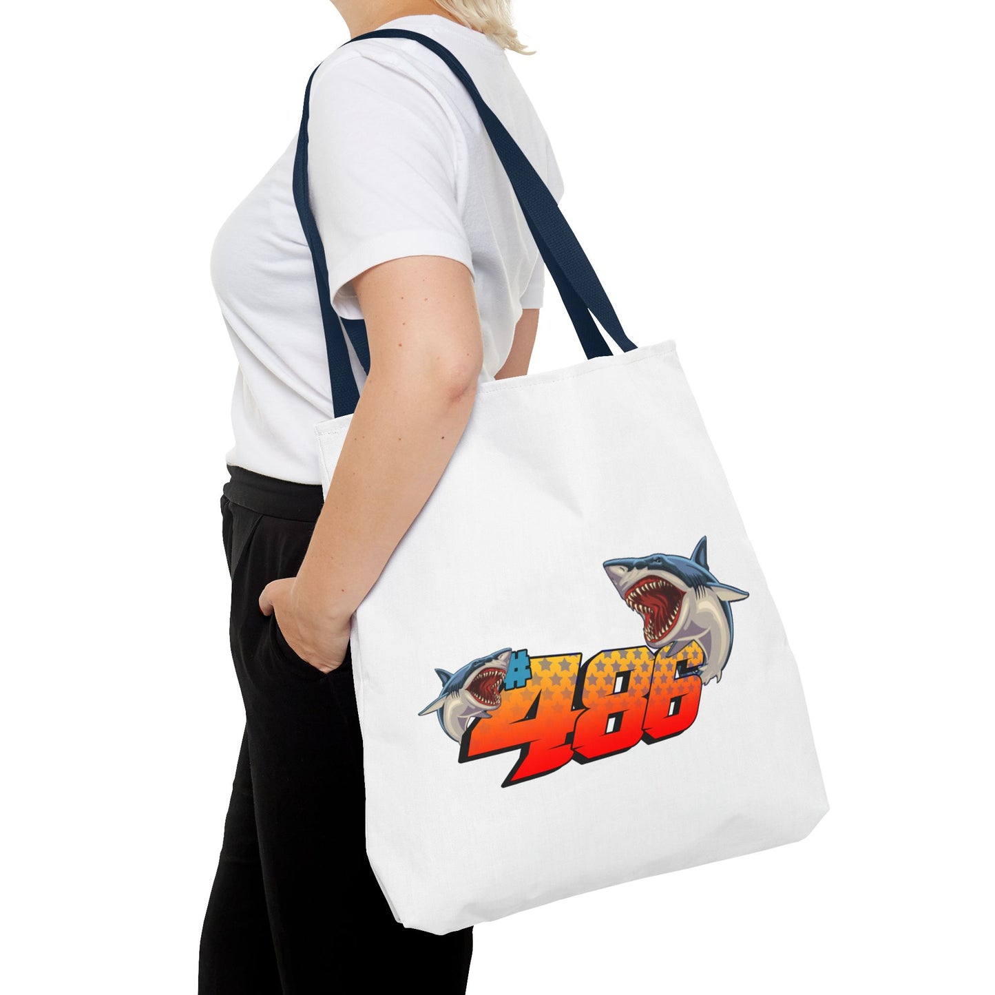 Drag Racing Logo Tote Bag