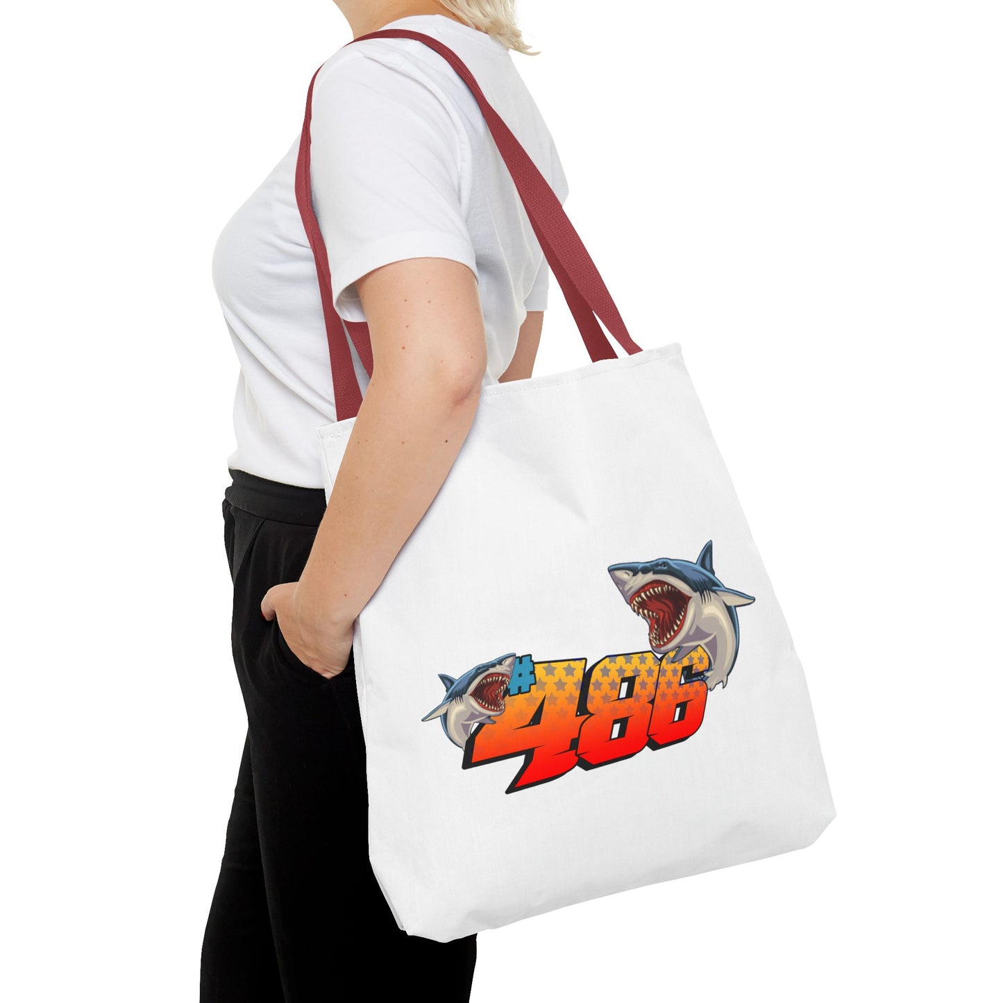 Drag Racing Logo Tote Bag