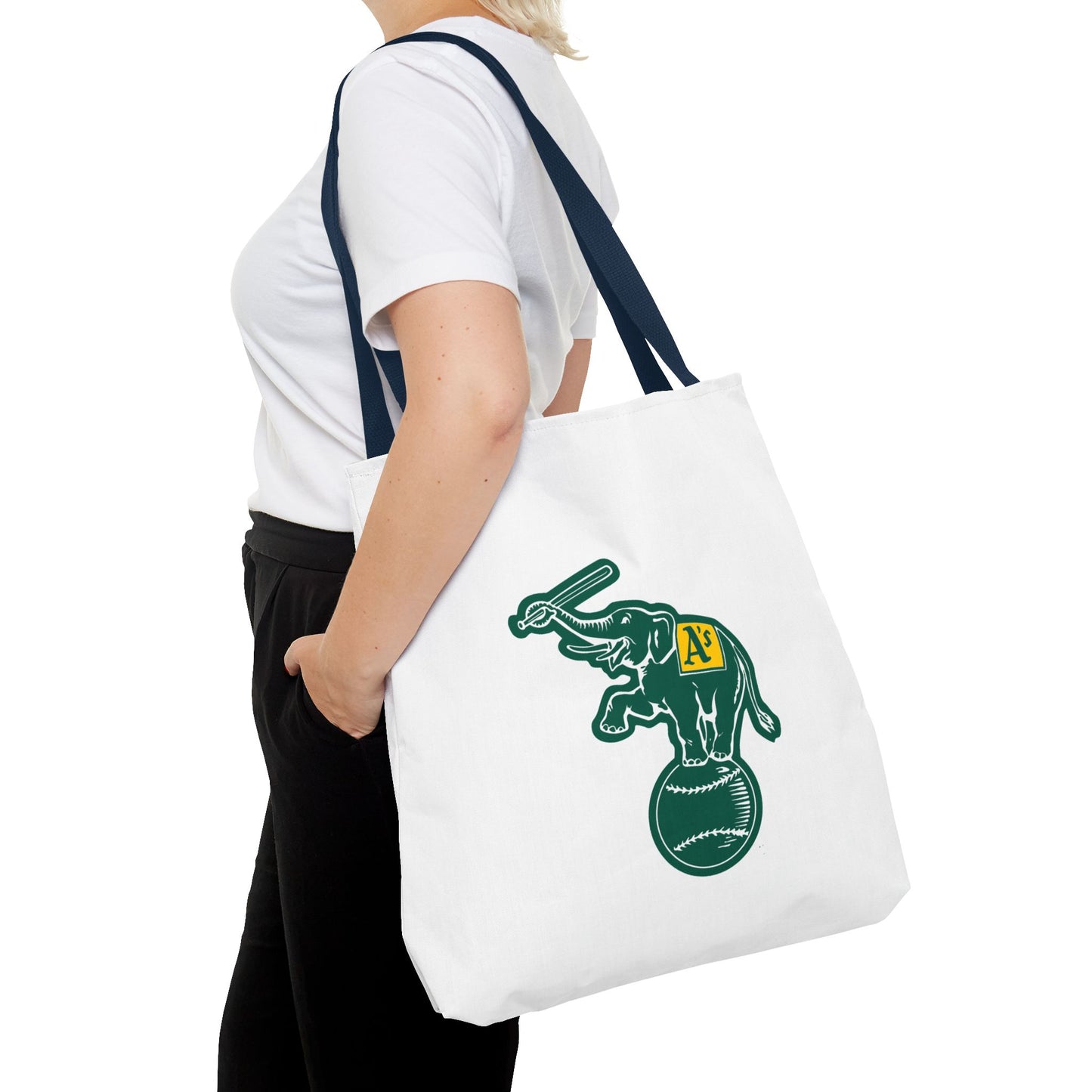 Oakland Athletics Elephant Tote Bag