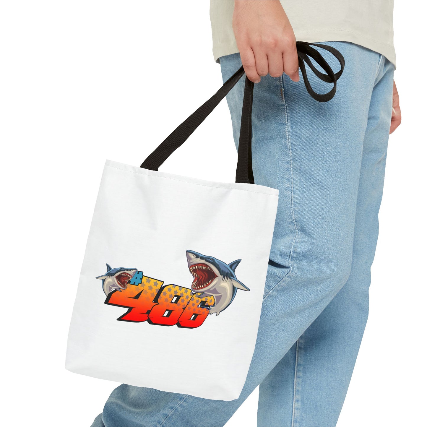 Drag Racing Logo Tote Bag