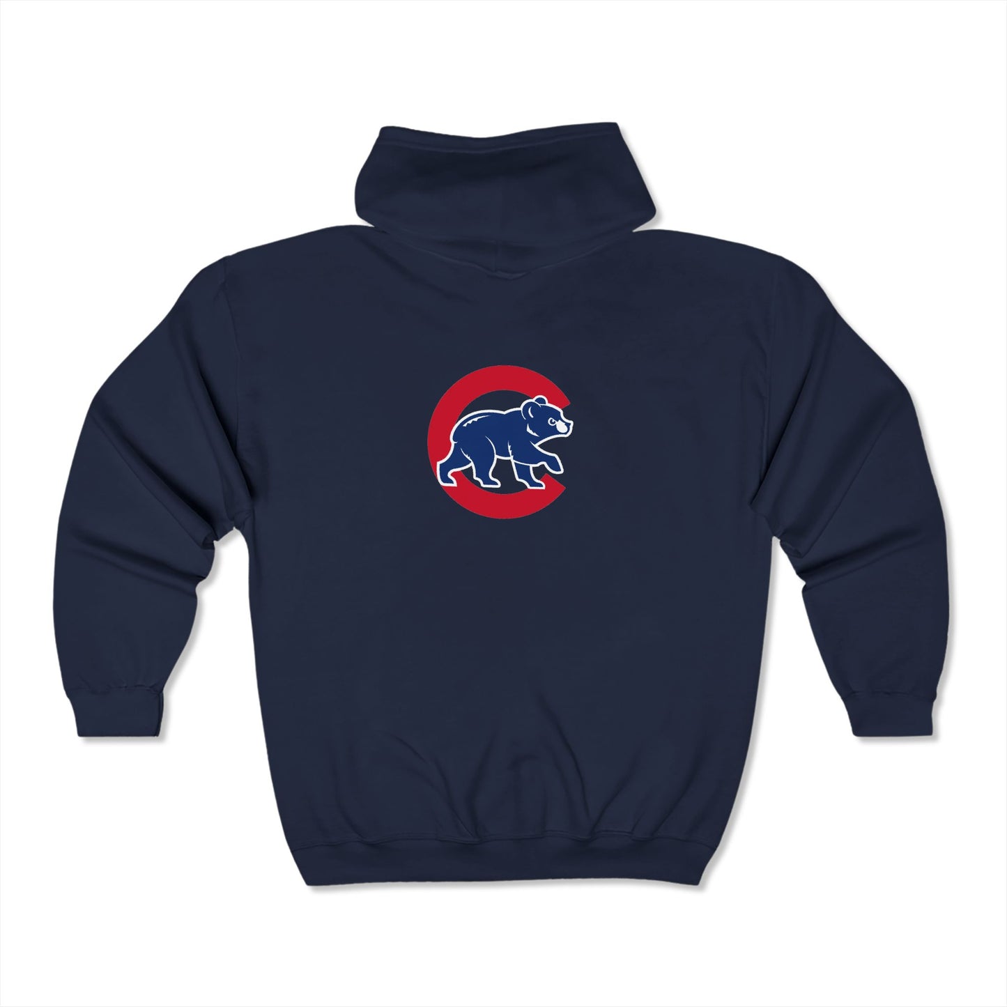 Chicago Cubs Bear Zip-Up Hoodie
