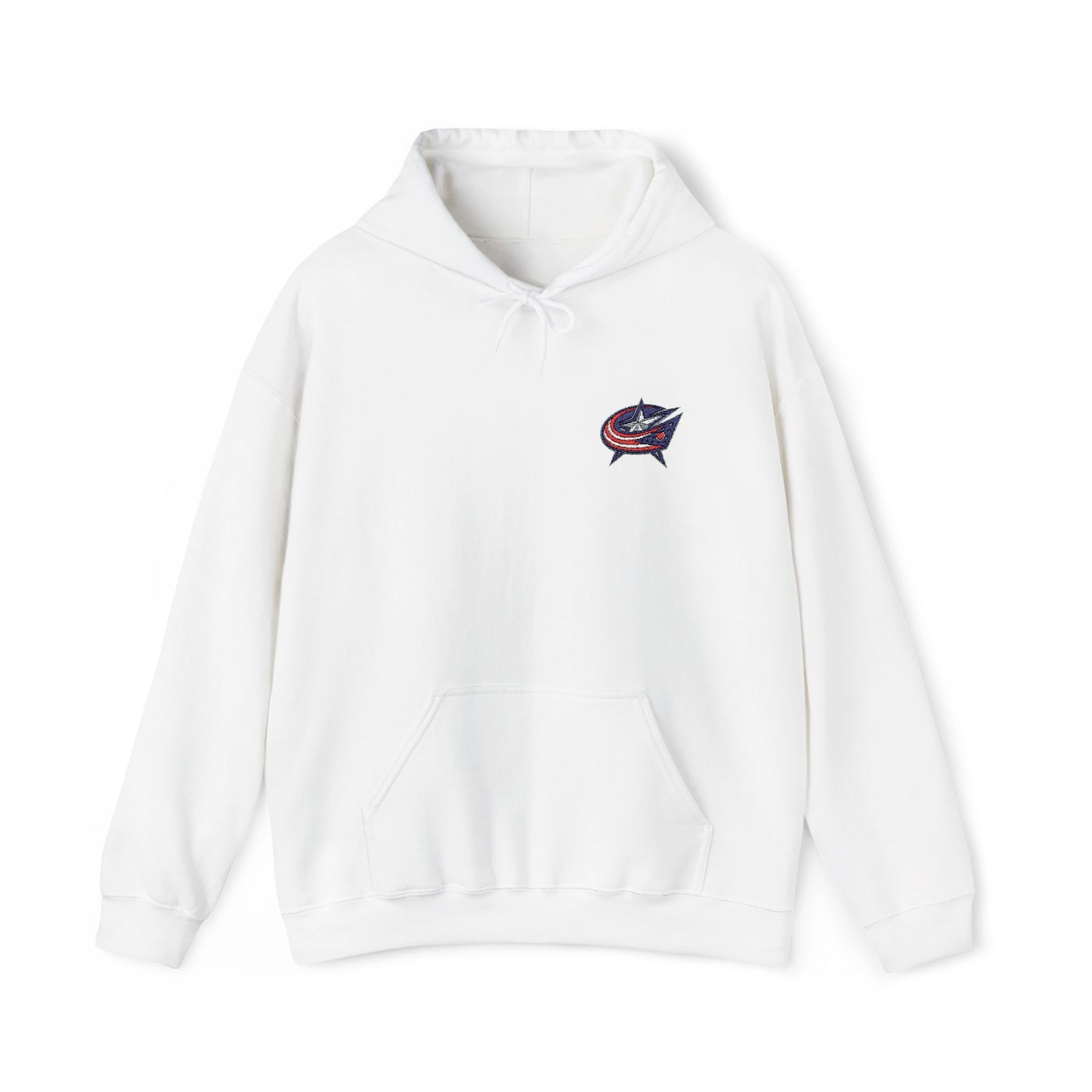 Columbus Blue Jackets Embroidered Hoodie