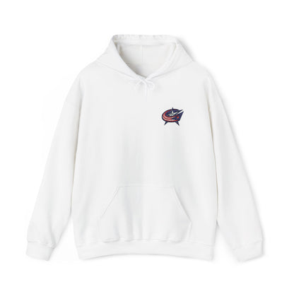 Columbus Blue Jackets Embroidered Hoodie
