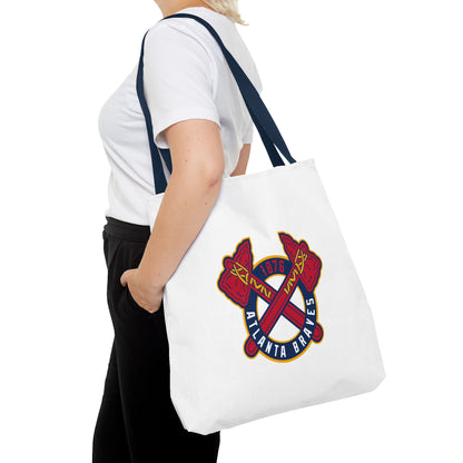 Atlanta Braves Logo Tote Bag