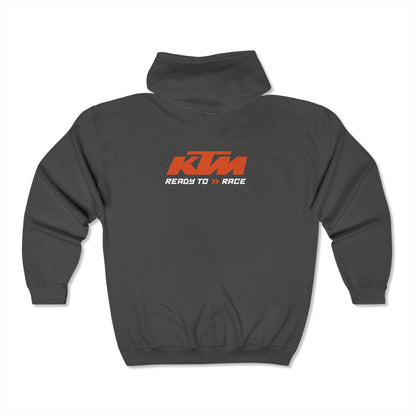 KTM Racing Zip-Up Hoodie