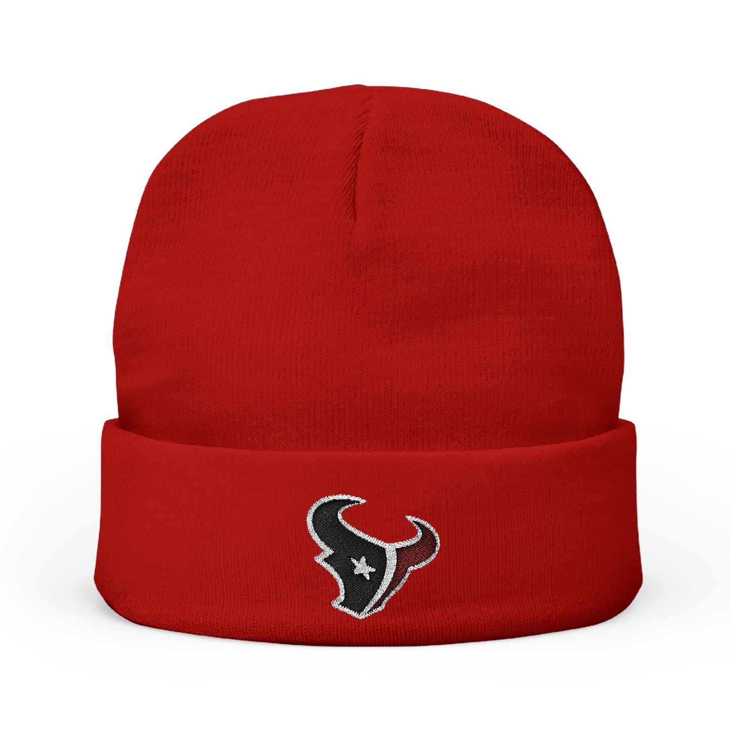 Embroidered Houston Texans Knit Beanie