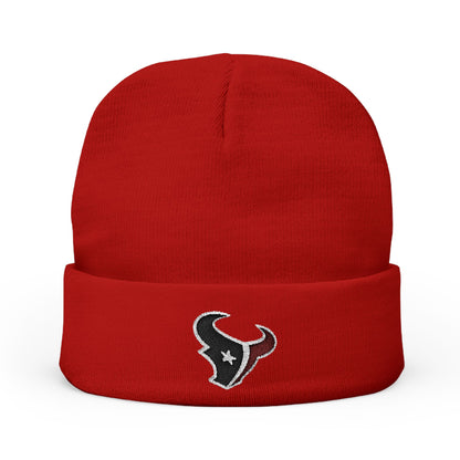 Embroidered Houston Texans Knit Beanie