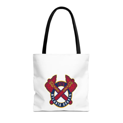 Atlanta Braves Logo Tote Bag