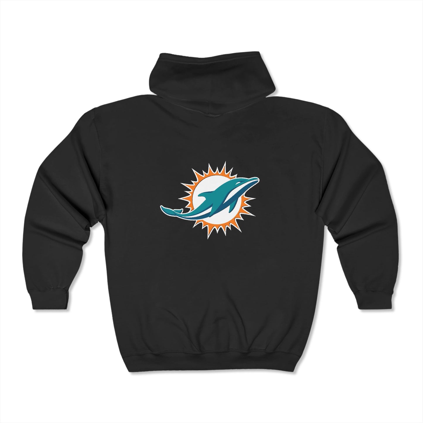 Miami Dolphins Zip-Up Hoodie