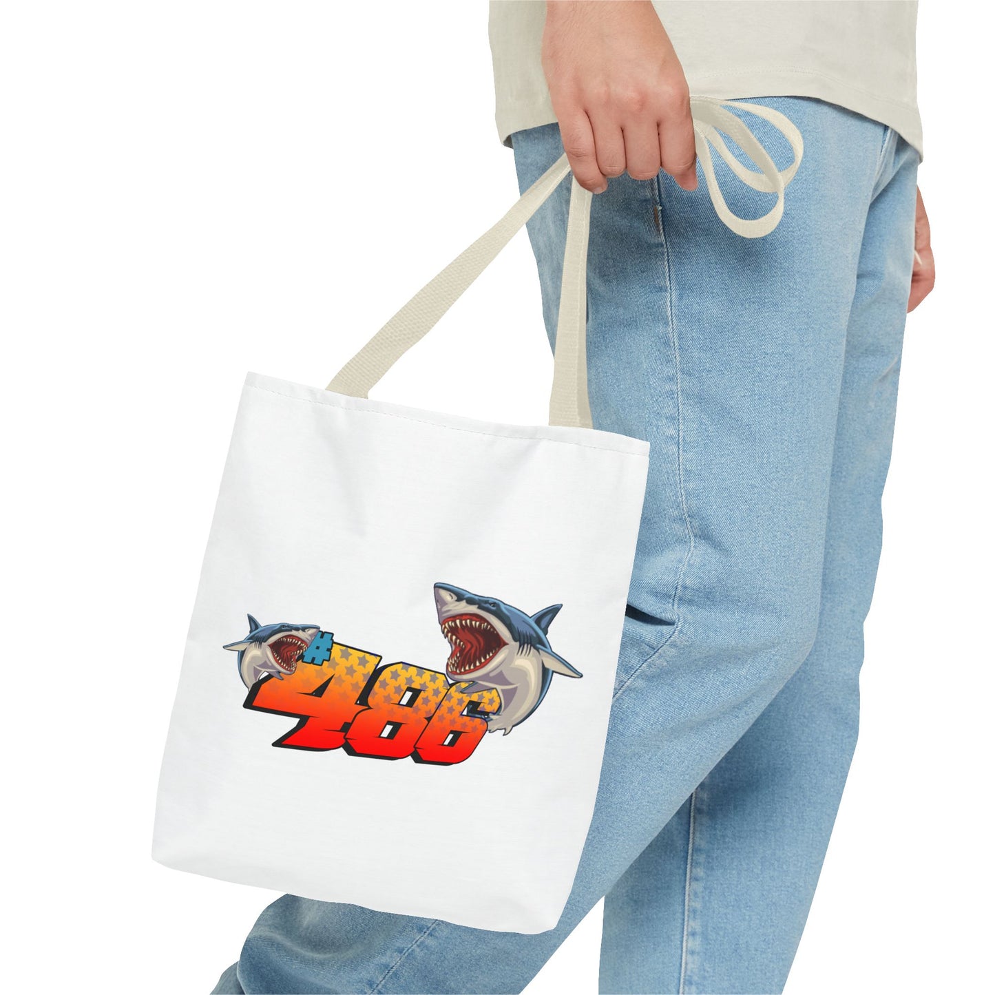 Drag Racing Logo Tote Bag