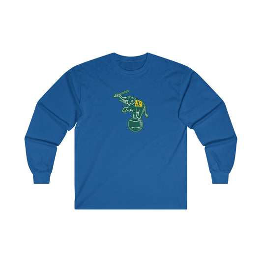 Oakland Athletics Elephant Long Sleeve T-Shirt