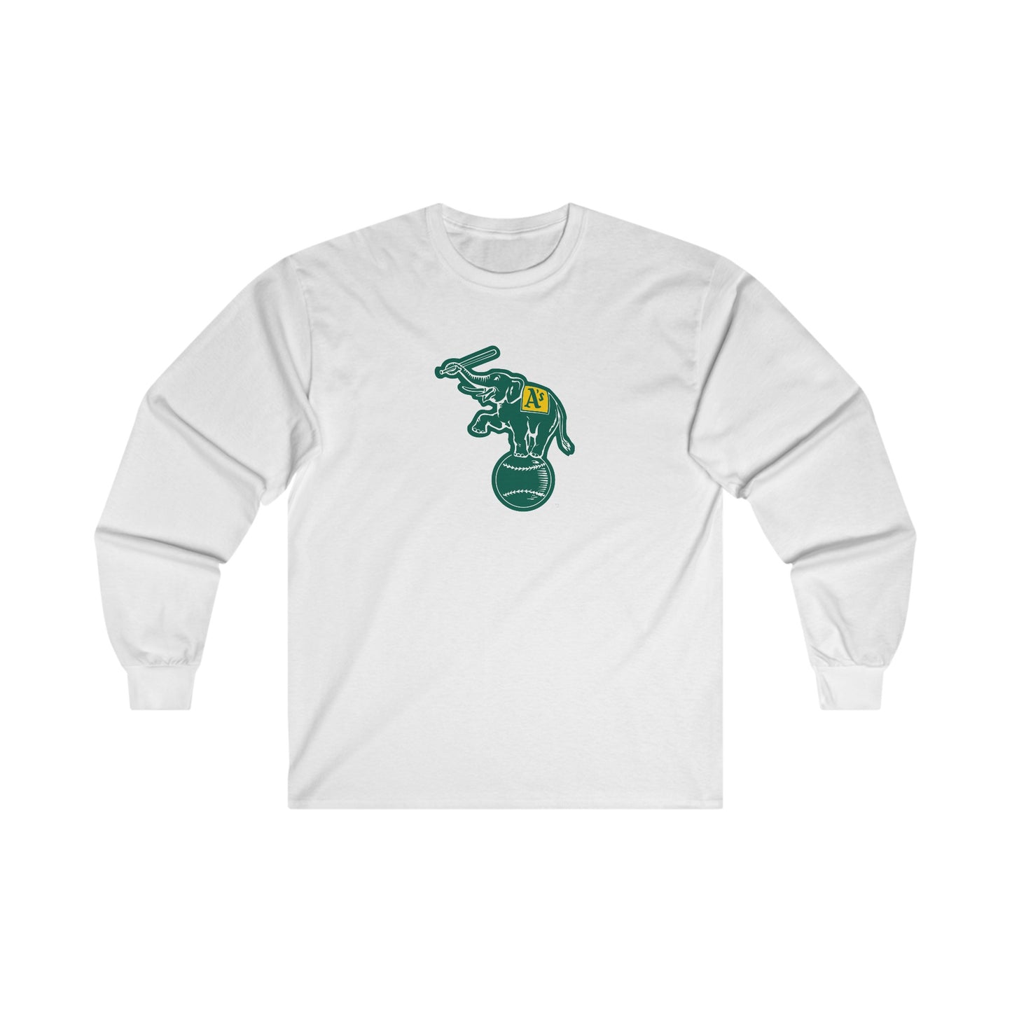 Oakland Athletics Elephant Long Sleeve T-Shirt