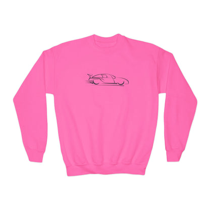 Race Car Youth Sweatshirt