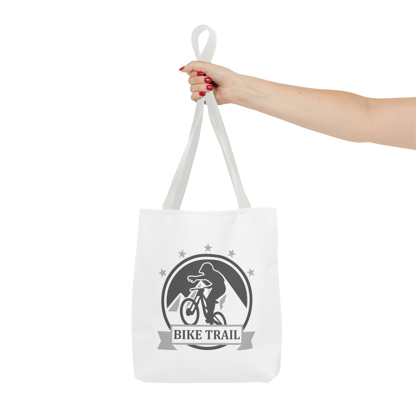 Bike Trail Logo Tote Bag