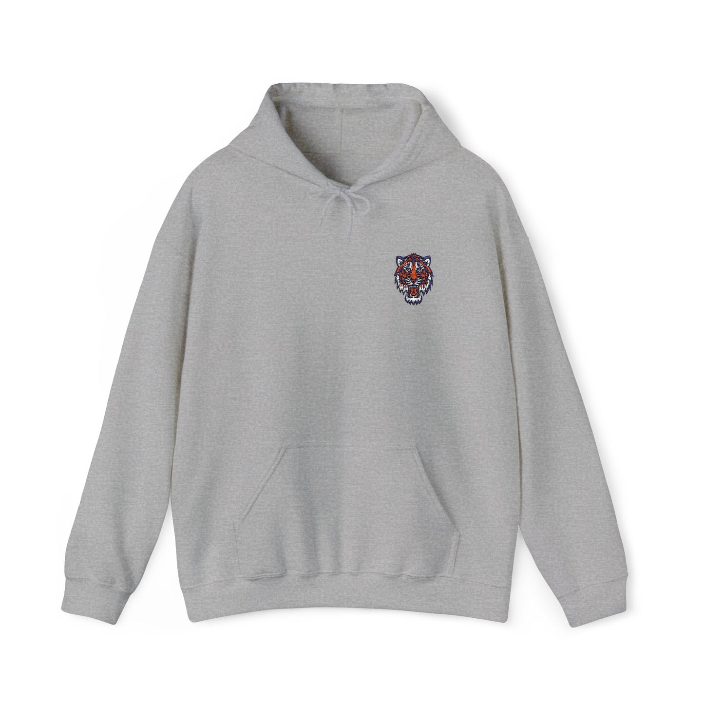 Detroit Tigers Tiger Embroidered Hoodie