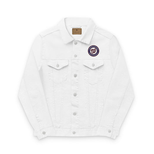 Washington Nationals Embroidered Denim Jacket
