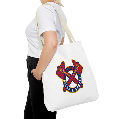 Atlanta Braves Logo Tote Bag