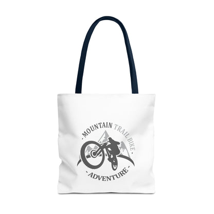 Mountain Bike Racing Tote Bag