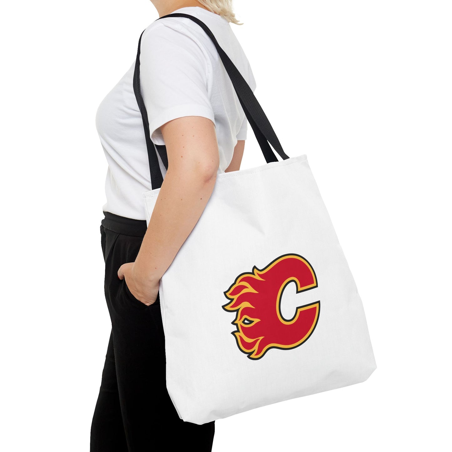 Calgary Flames Tote Bag