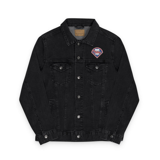 Philadelphia Phillies Embroidered Denim Jacket