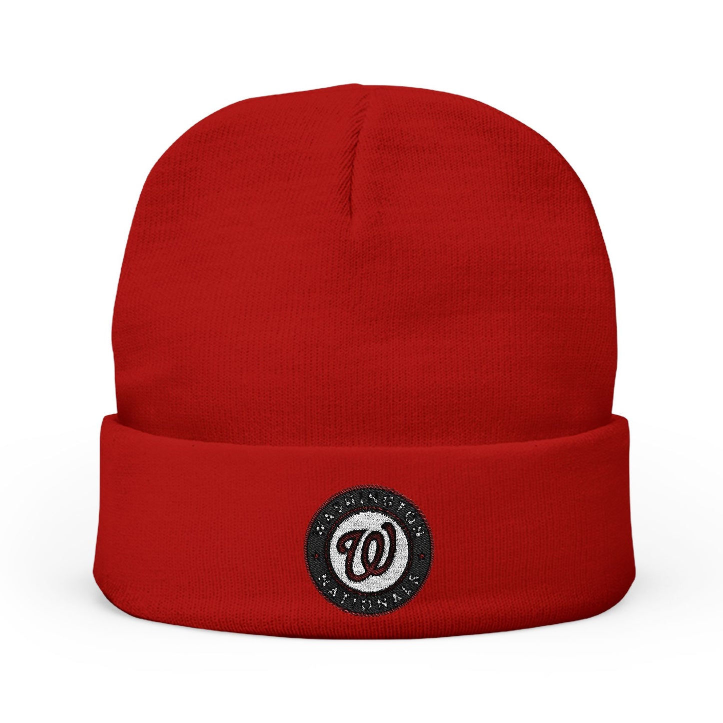 Embroidered Washington Nationals Knit Beanie
