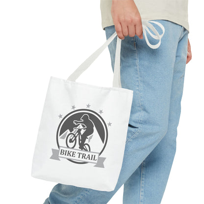 Bike Trail Logo Tote Bag