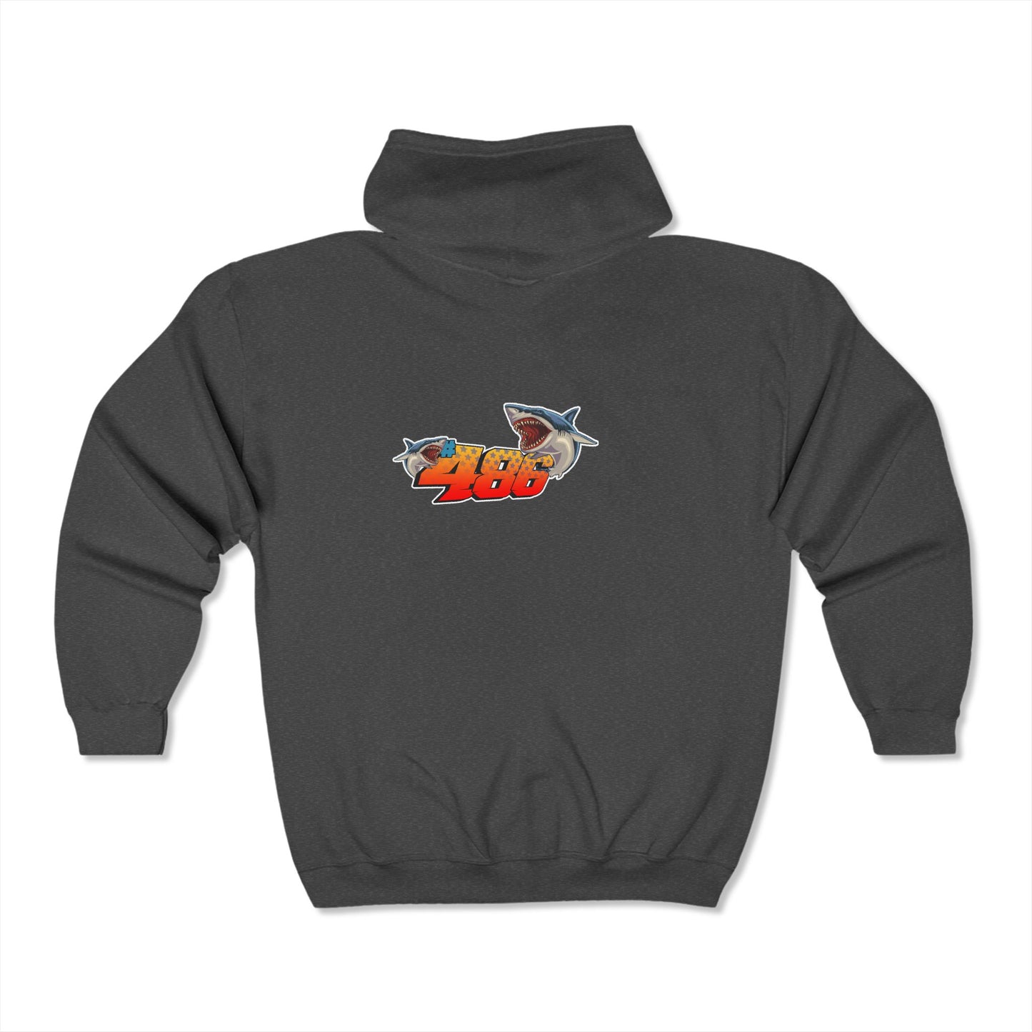 Drag Racing Zip-Up Hoodie