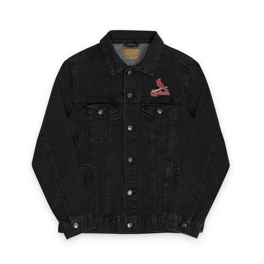 St. Louis Cardinals Embroidered Denim Jacket