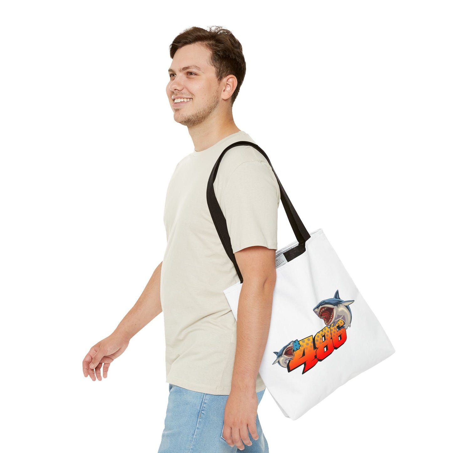 Drag Racing Logo Tote Bag