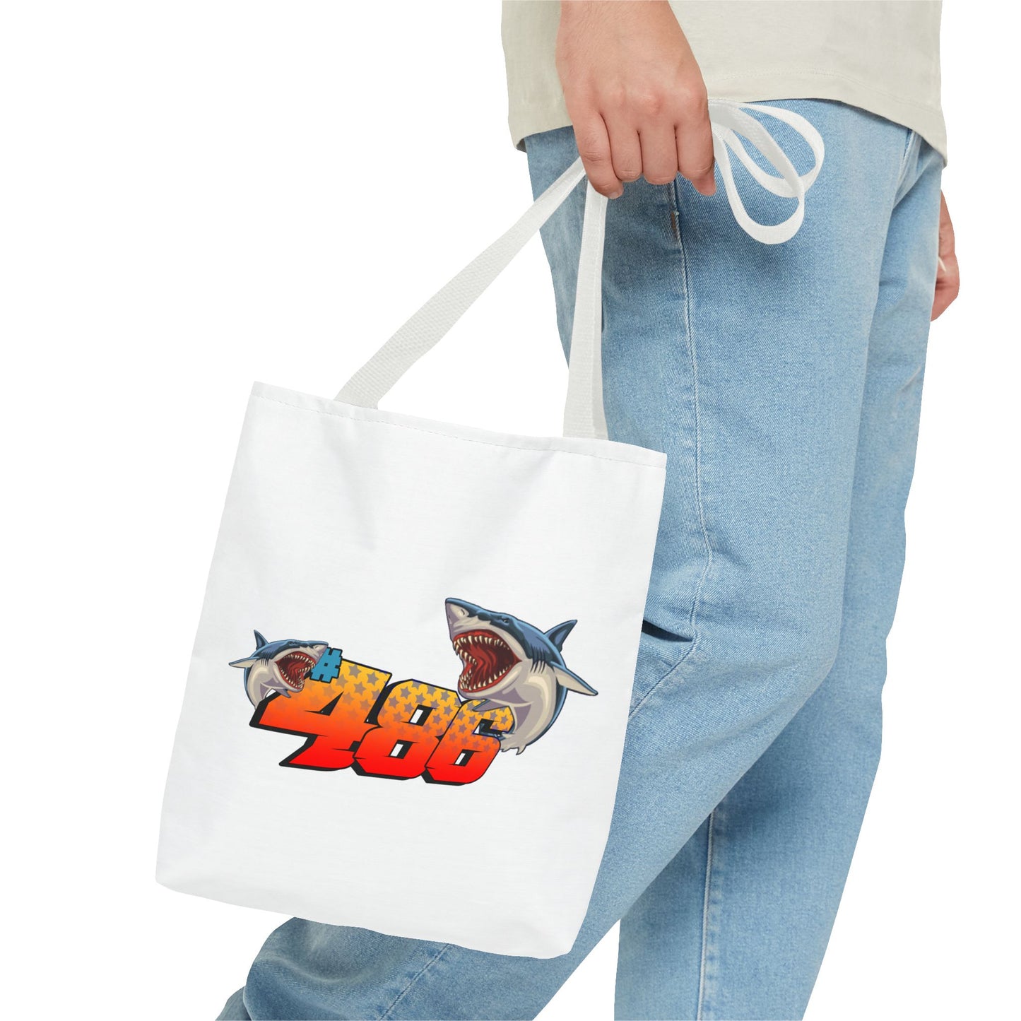 Drag Racing Logo Tote Bag