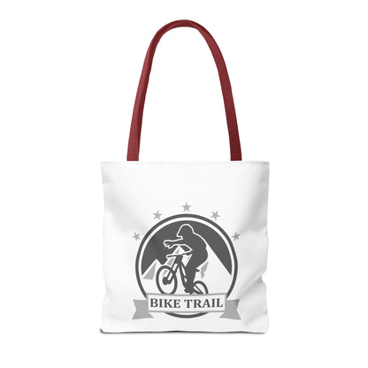 Bike Trail Logo Tote Bag