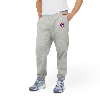 Chicago Cubs Bear Adidas Fleece Joggers