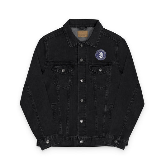 San Diego Padres Circle Embroidered Denim Jacket