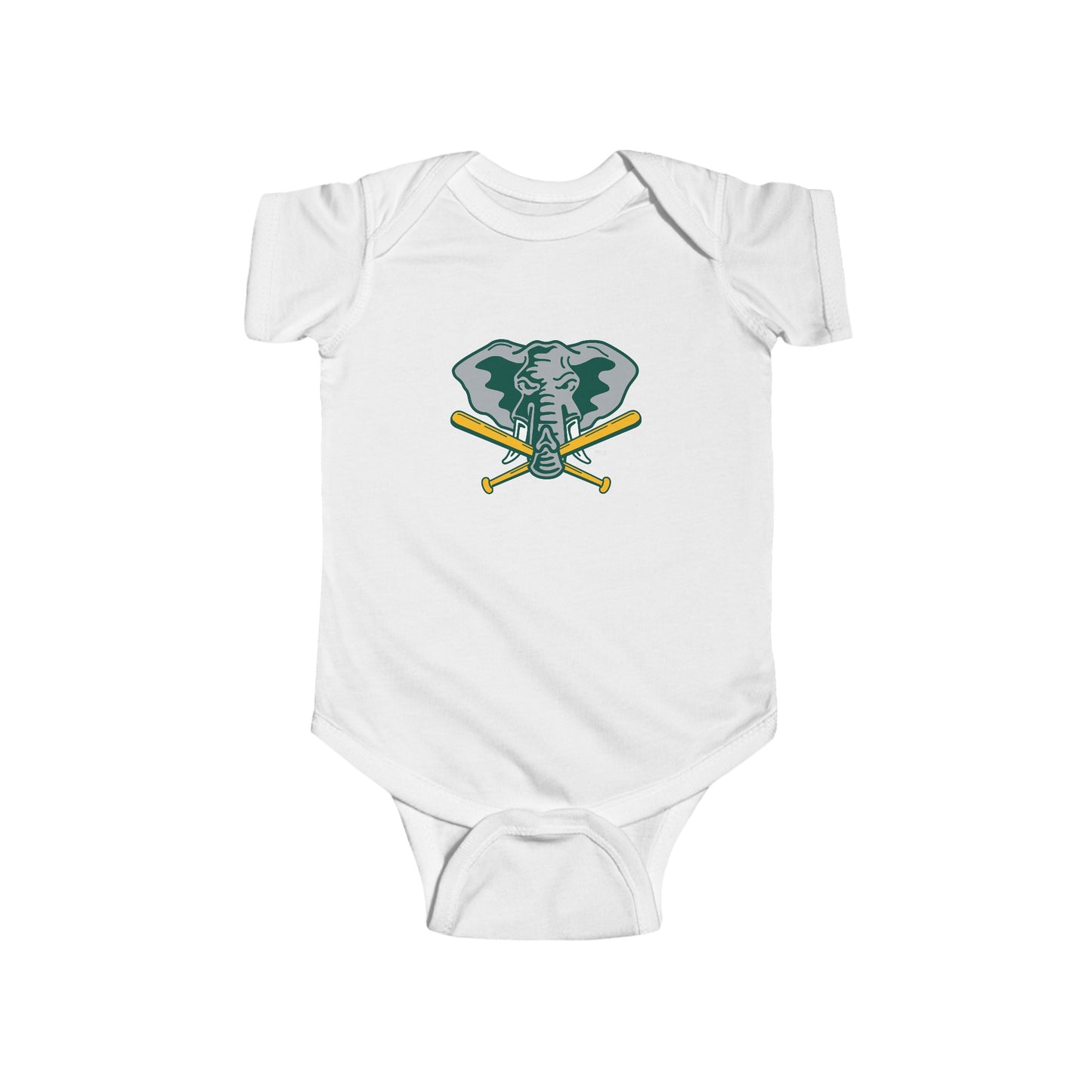 Oakland Athletics Elephant Head Onesie
