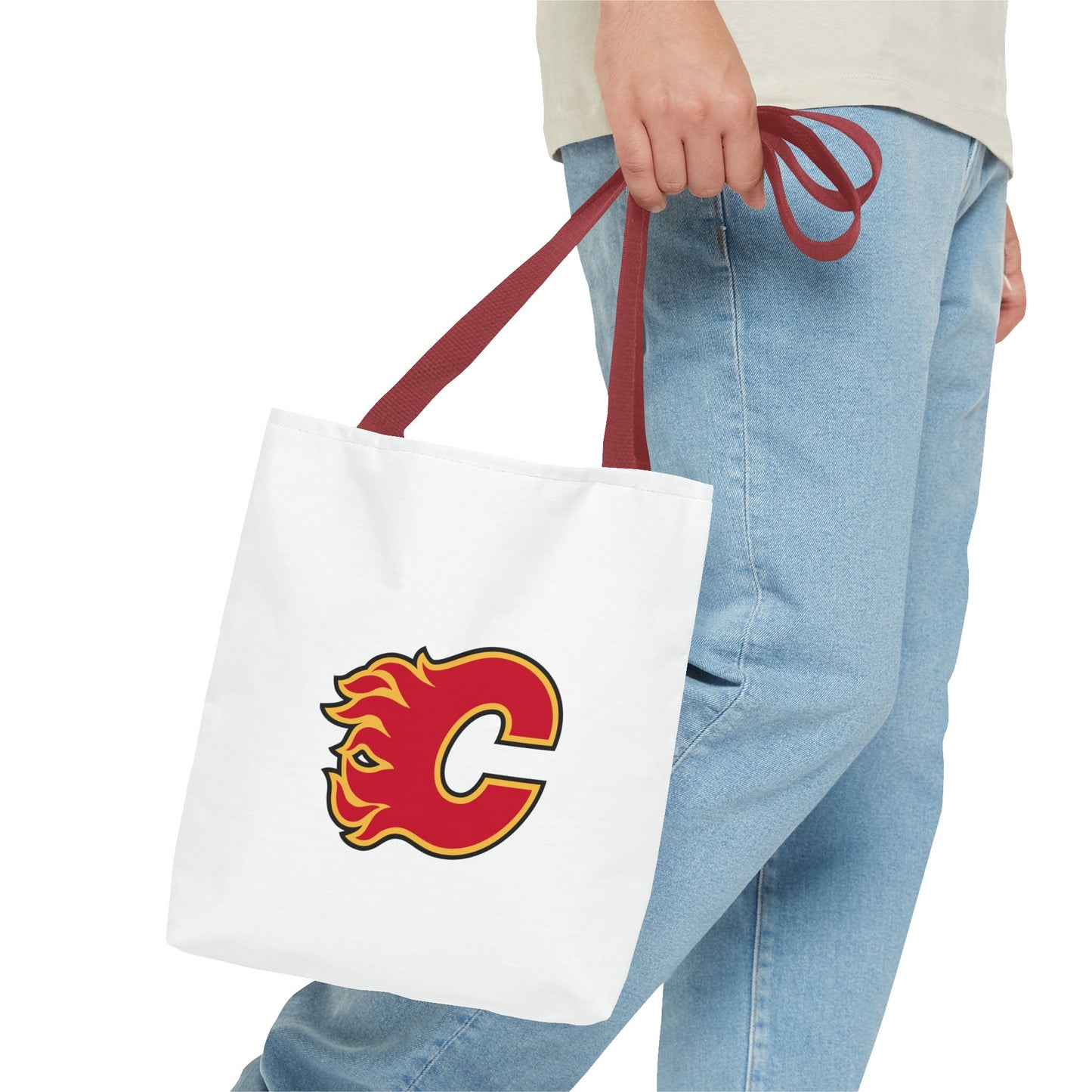 Calgary Flames Tote Bag